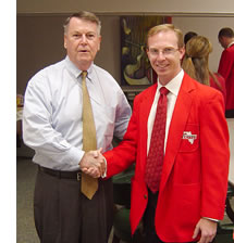 Randall Gilbert, Esq. with Supreme Court Justice Charles T. Wells