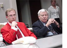 Randall Gilbert, Esq. with Supreme Court Justice Charles T. Wells