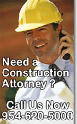 Need a Construction Attorney